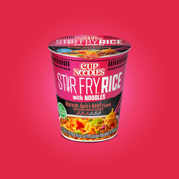 Cup Noodles Stir Fry Rice with Noodles, Spicy Beef Flavor, 2.68 Ounce (Pack of 6) - Image 5