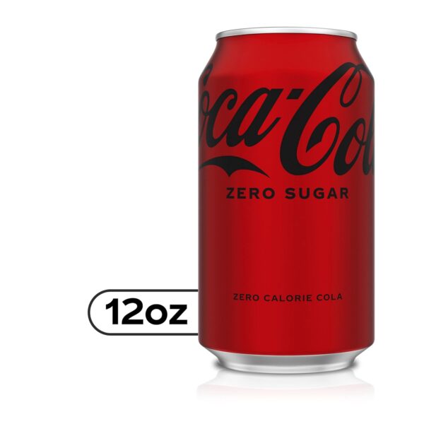 Coke Zero Sugar Cola Soda, 12 Oz, 24 Pack (Package May Vary) - Image 10
