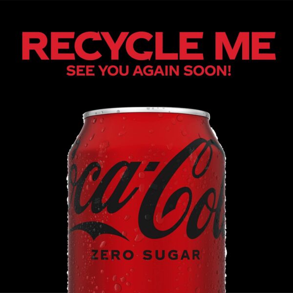 Coke Zero Sugar Cola Soda, 12 Oz, 24 Pack (Package May Vary) - Image 5