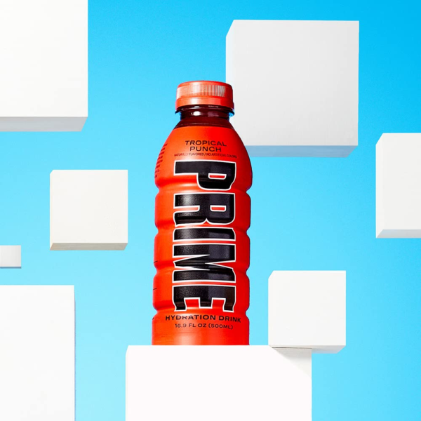 PRIME Hydration TROPICAL PUNCH | Sports Drinks | Electrolyte Enhanced for Ultimate Hydration | 250mg BCAAs | B Vitamins | Antioxidants | 2g Of Sugar | 16.9 Fluid Ounce | 12 Pack - Image 6
