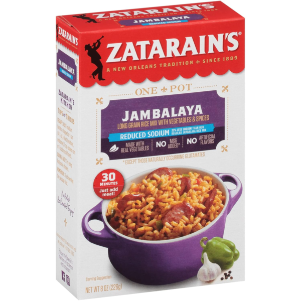 Reduced Sodium Jambalaya, 8 Oz (Pack of 8) - Image 2
