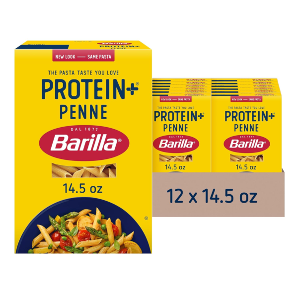 Barilla Protein+ Penne Pasta, Plant Based Pasta, 14.5oz - Image 2