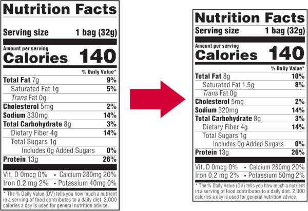 Atkins Protein Chips, 1.1oz, Nacho Cheese - Image 8