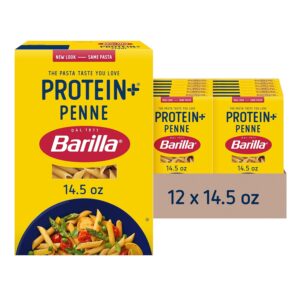 Barilla Protein+ Penne Pasta, Plant Based Pasta, 14.5oz