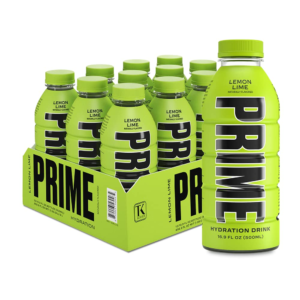 LEMON LIME | Sports Drinks | Electrolyte Enhanced for Ultimate Hydration | 250Mg Bcaas | B Vitamins | Antioxidants | 2G of Sugar | 16.9 Fluid Ounce | 12 Pack