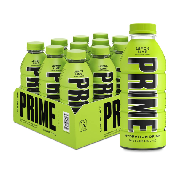 LEMON LIME | Sports Drinks | Electrolyte Enhanced for Ultimate Hydration | 250Mg Bcaas | B Vitamins | Antioxidants | 2G of Sugar | 16.9 Fluid Ounce | 12 Pack