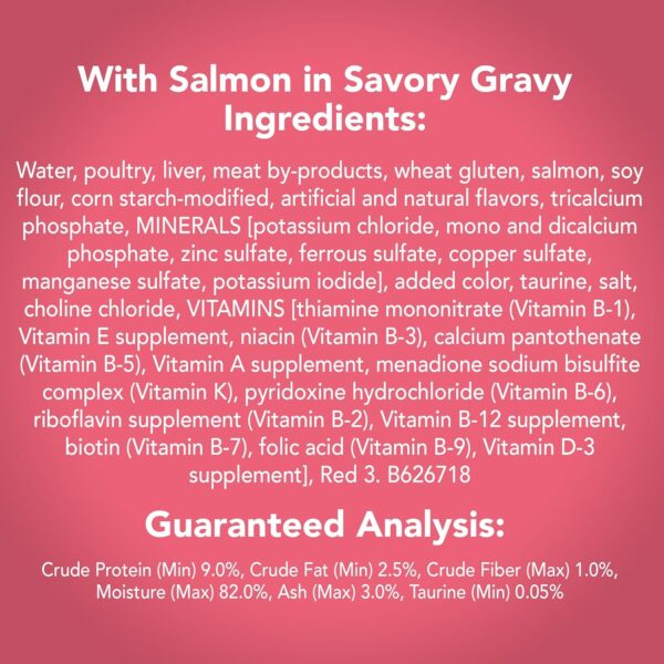 Purina Friskies Extra Gravy Chunky, Soft Salmon, Wet Cat Food, 5.5 oz Can - Image 13