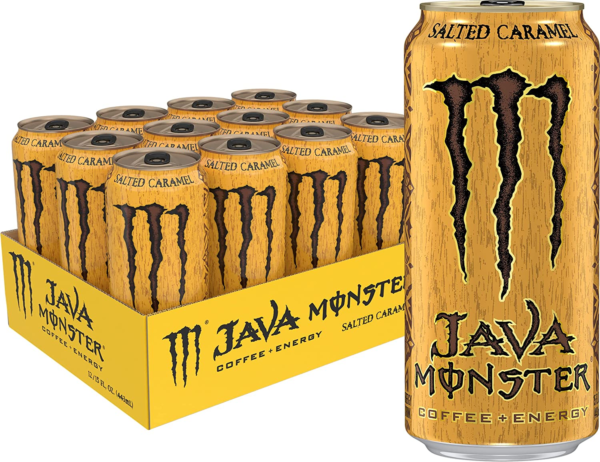 Java Monster Salted Caramel, Coffee + Energy Drink, 15 fl oz - Image 2