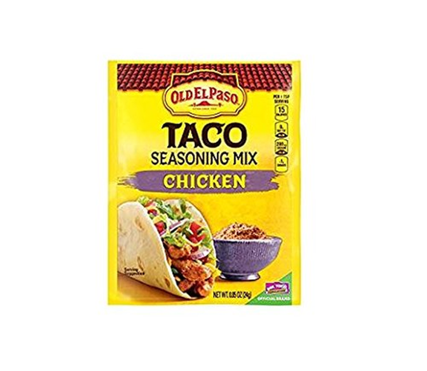 Old El Paso Chicken Taco Seasoning, 0.85 oz. - Image 2
