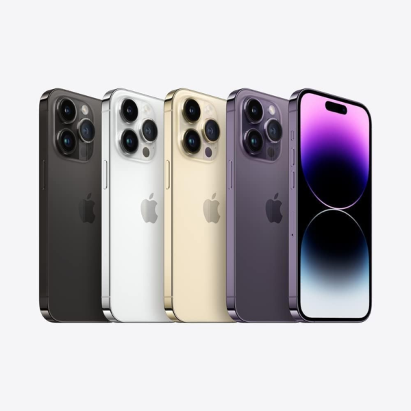 Apple Iphone 14 Pro, 128GB, Deep Purple - Unlocked (Renewed) - Image 4