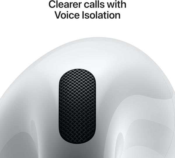 Airpods 4 Wireless Earbuds, Bluetooth Headphones, Personalized Spatial Audio, Sweat and Water Resistant, USB-C Charging Case, H2 Chip, up to 30 Hours of Battery Life, Effortless Setup for Iphone - Image 5