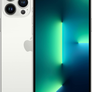Apple Iphone 13 Pro Max, 128GB, Silver - Unlocked (Renewed)