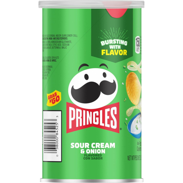 Potato Crisps Chips, Sour Cream & Onion, 2.5Oz (12 Count) - Image 7