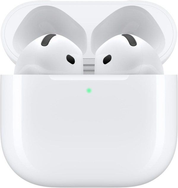 Airpods 4 Wireless Earbuds, Bluetooth Headphones, Personalized Spatial Audio, Sweat and Water Resistant, USB-C Charging Case, H2 Chip, up to 30 Hours of Battery Life, Effortless Setup for Iphone - Image 2