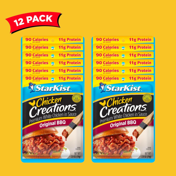Chicken Creations Classic BBQ - 2.6 Oz Pouch (Pack of 12) - Image 2