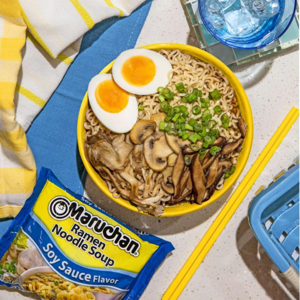 Ramen Soy Sauce, Instant Ramen Noodles, Ready to Eat Meals, 3 Oz, 24 Count - Image 4