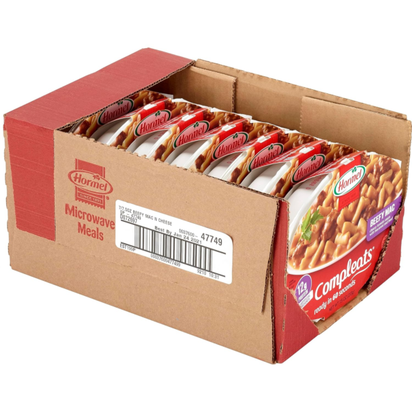 Beefy Mac & Cheese Microwave Tray, 7.5 Ounce (Pack of 7) - Image 2