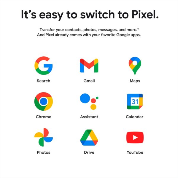 Pixel 8A - Unlocked Android Phone with  AI, Advanced Pixel Camera and 24-Hour Battery - Bay - 128 GB - Image 14