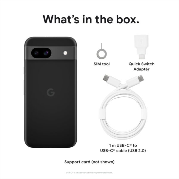 Pixel 8A - Unlocked Android Phone with  AI, Advanced Pixel Camera and 24-Hour Battery - Bay - 128 GB - Image 13