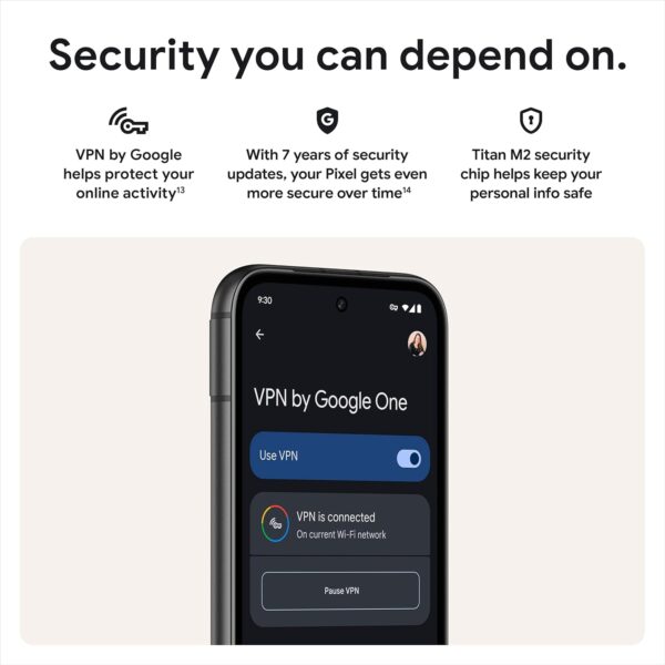 Pixel 8A - Unlocked Android Phone with  AI, Advanced Pixel Camera and 24-Hour Battery - Bay - 128 GB - Image 7