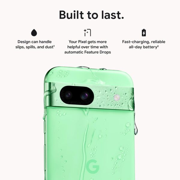 Pixel 8A - Unlocked Android Phone with  AI, Advanced Pixel Camera and 24-Hour Battery - Bay - 128 GB - Image 10