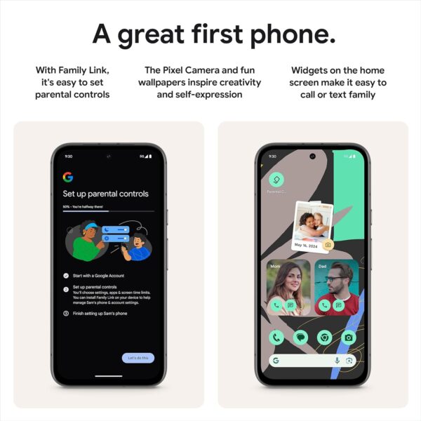 Pixel 8A - Unlocked Android Phone with  AI, Advanced Pixel Camera and 24-Hour Battery - Bay - 128 GB - Image 9