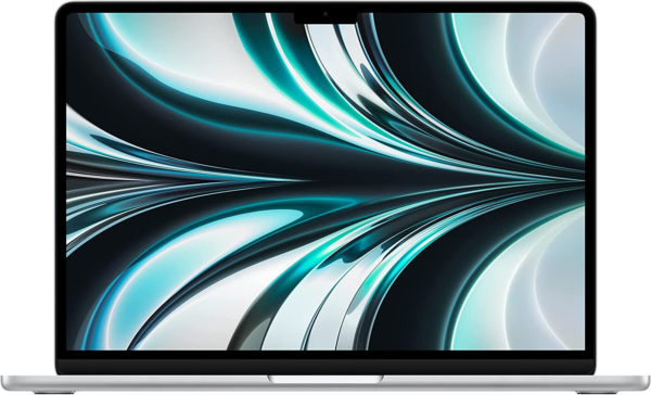 2022 Macbook Air Laptop with M2 Chip: Built for  Intelligence, 13.6-Inch Liquid Retina Display, 16GB RAM, 256GB SSD Storage, Backlit Keyboard, 1080P Facetime HD Camera; Silver - Image 2