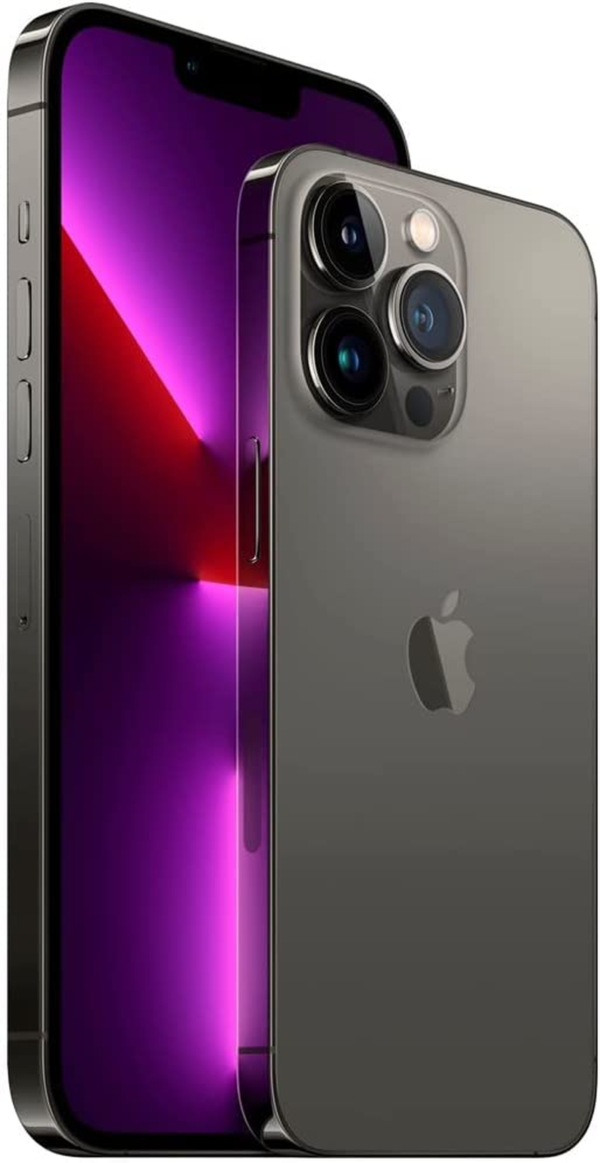Apple Iphone 13 Pro Max, 128GB, Graphite - Unlocked (Renewed) - Image 2