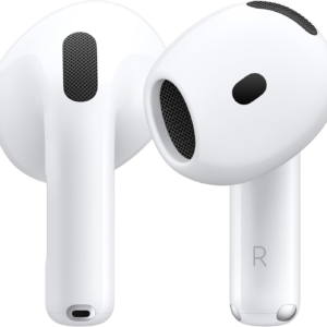 Airpods 4 Wireless Earbuds, Bluetooth Headphones, Personalized Spatial Audio, Sweat and Water Resistant, USB-C Charging Case, H2 Chip, up to 30 Hours of Battery Life, Effortless Setup for Iphone