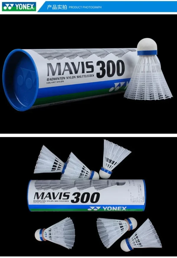 High Quality Mavis 300 Badminton Durable 6 Piece Nylon Balls Championship Badminton Training Badminton Indoor and Outdoor - Image 7