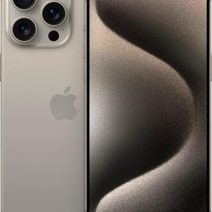 Apple Iphone 15 Pro, 128GB, Natural Titanium - Unlocked (Renewed)